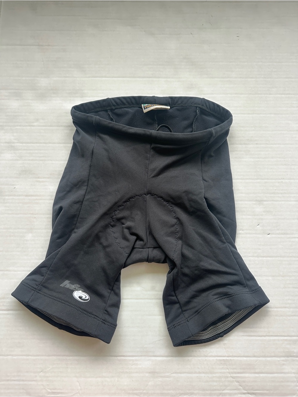 NASHBAR Black Cycling Short Padded